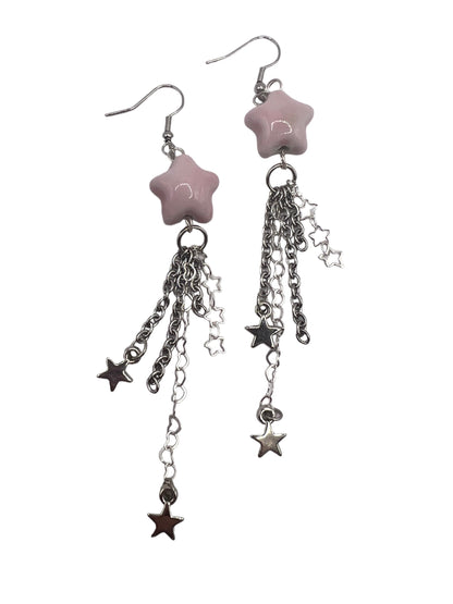 PINK Shooting Star - Earring