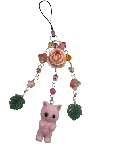 Garden kitty - Phone Charm