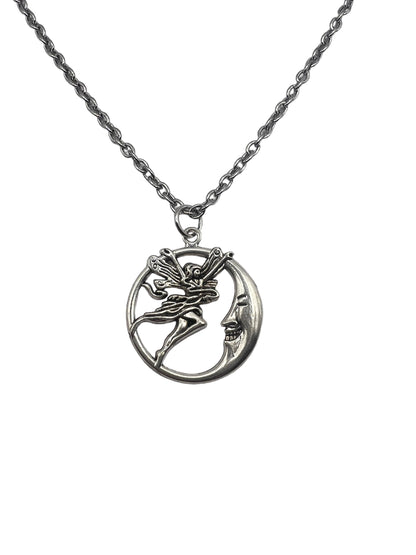 moon fae charm necklace