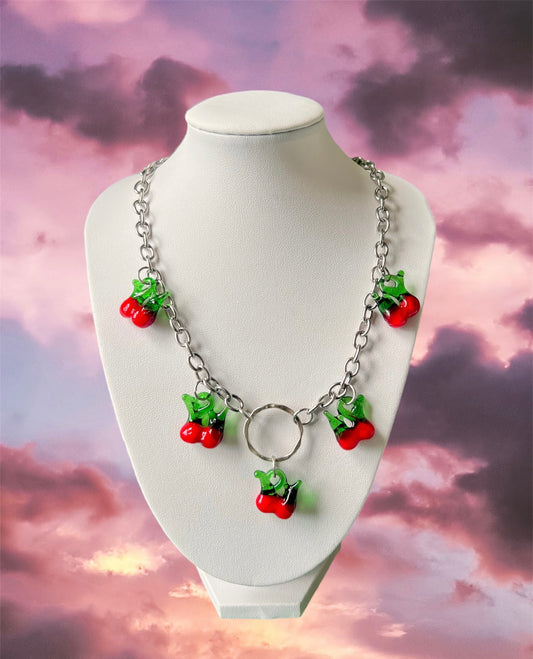 Cherry Fairy - Necklace