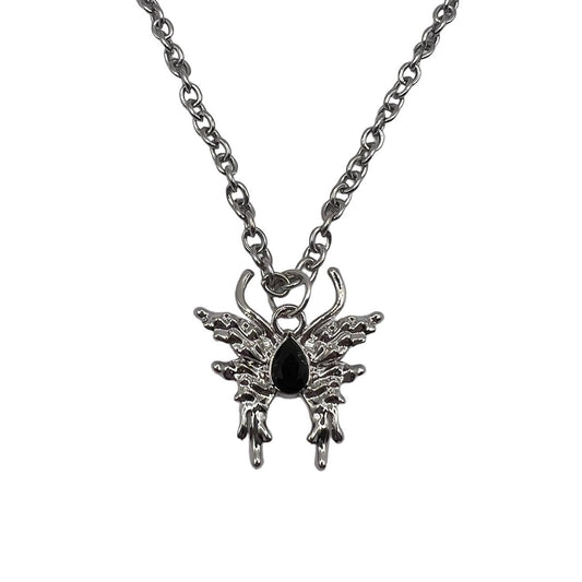 whimsy butterfly charm necklace