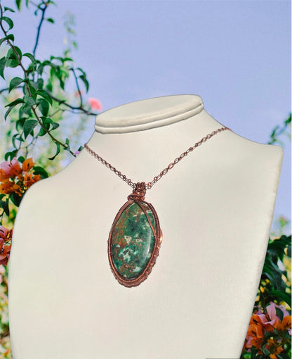 Alpine waters - necklace