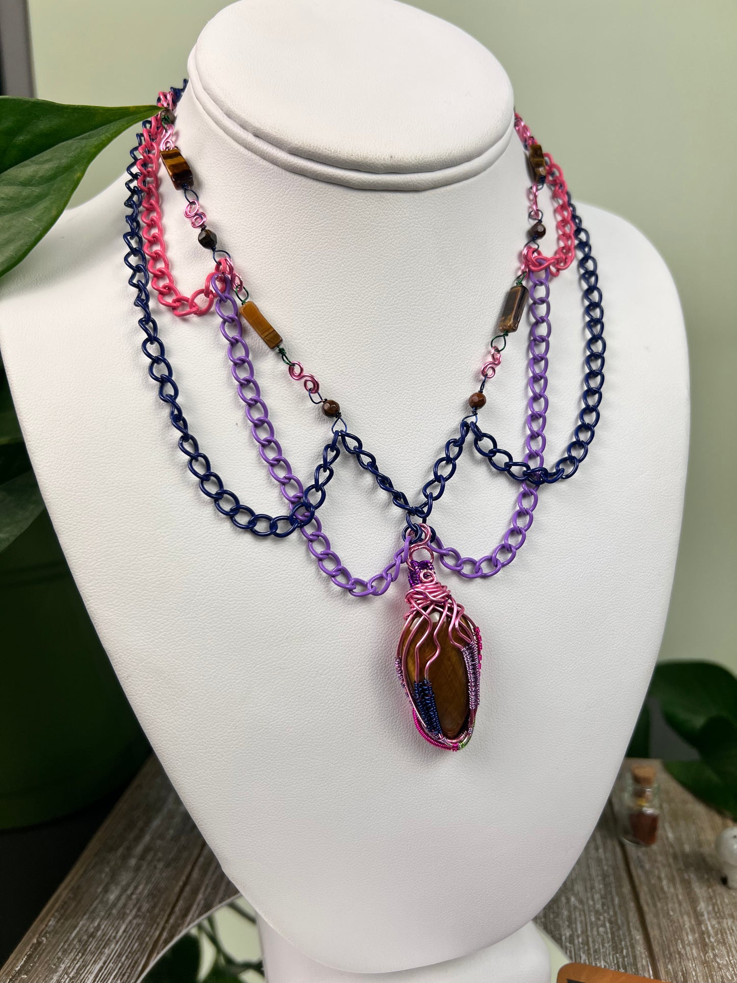 Costal sunrise - necklace